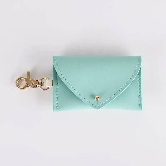 Poppy's Mint Green Poop Bag Purse